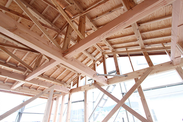 ウィズホーム 家の組み立て写真